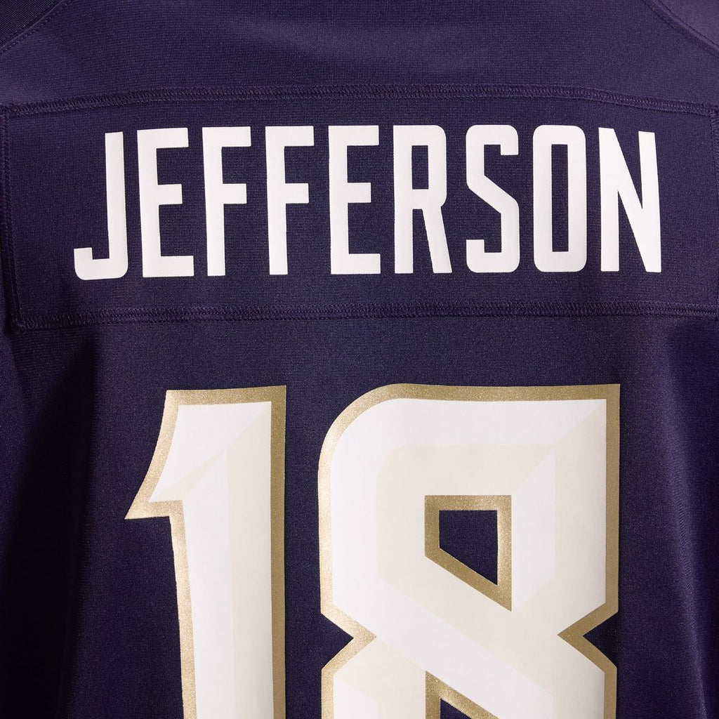Minnesota Vikings Justin Jefferson Nike Purple 2026 Rivalries Collection Game Jersey - product image 12
