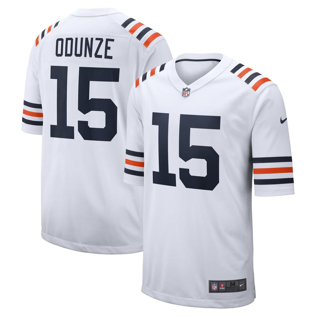 Chicago Bears Rome Odunze Nike White Alternate Game Jersey - product image 1