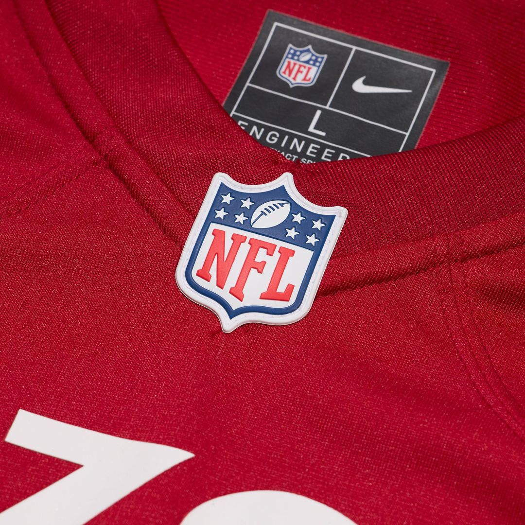 Arizona Cardinals Aaron Brewer Nike Cardinal Team Game Jersey - product image 4