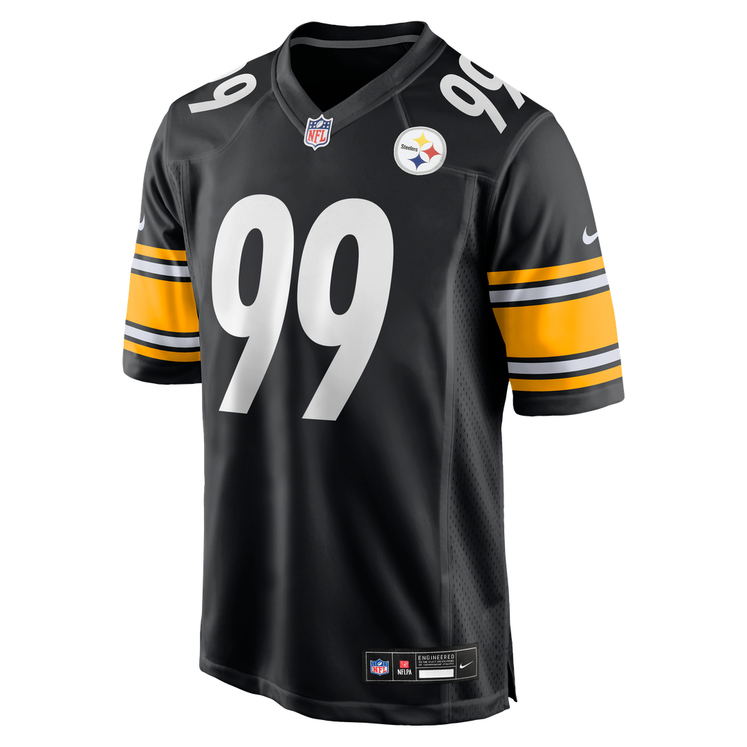 Pittsburgh Steelers Derrick Harmon Nike Black Game Player Jersey - product image 2