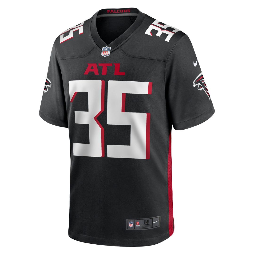 Atlanta Falcons Natrone Brooks Nike Black Team Game Jersey - product image 2