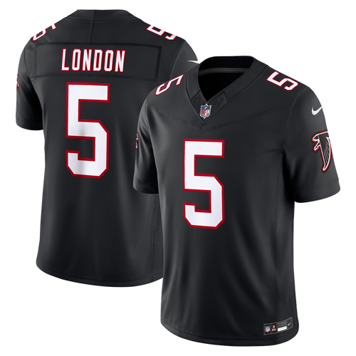 Atlanta Falcons Drake London Nike Black Alternate Throwback Vapor F.U.S.E. Stitched Limited Jersey - product image 1