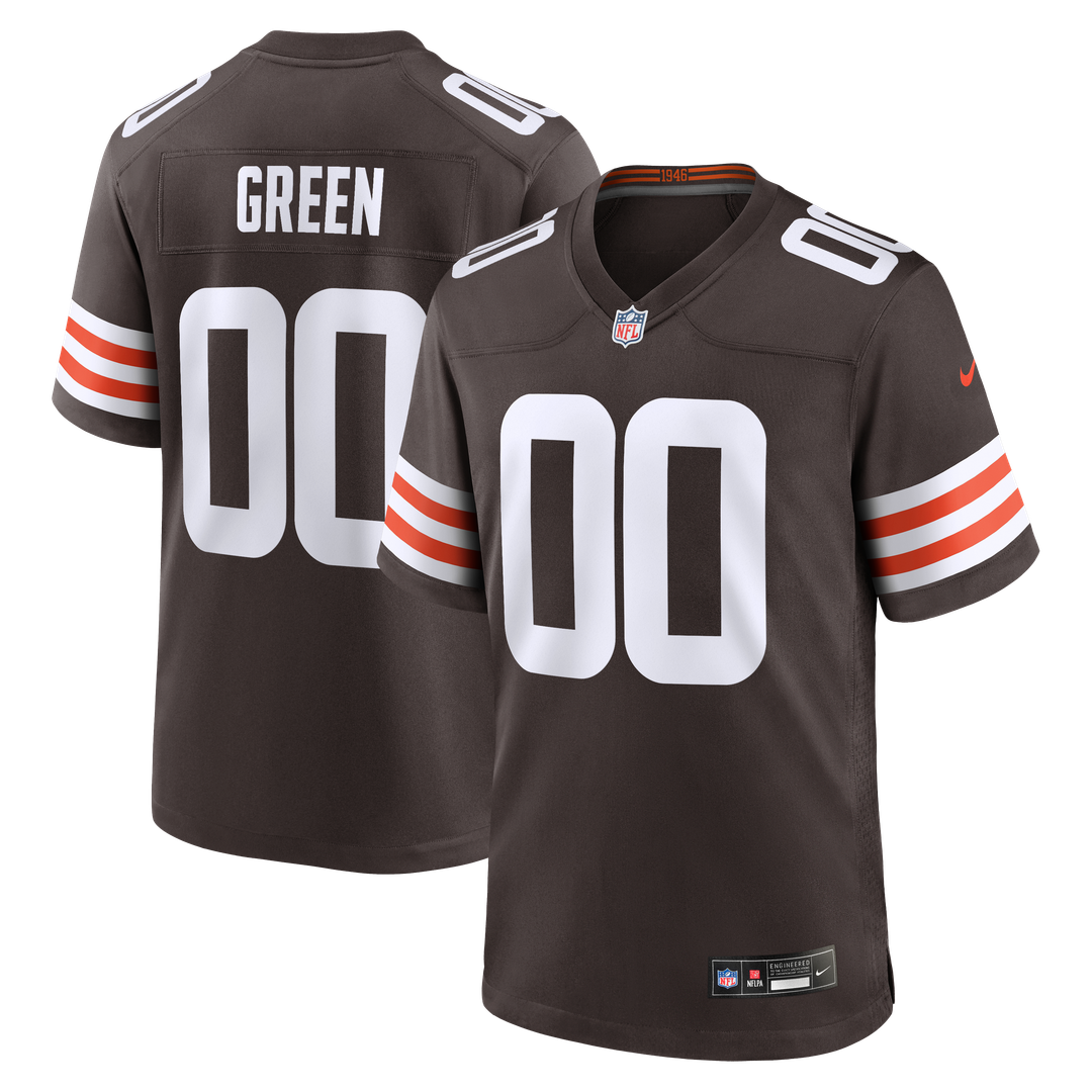 Cleveland Browns Taylen Green Nike Brown Game Jersey - product image 1