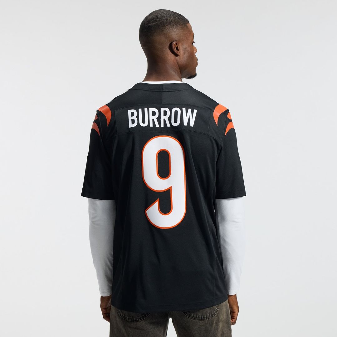 Cincinnati Bengals Joe Burrow Nike White Vapor F.U.S.E. Stitched Limited Jersey - product image 10