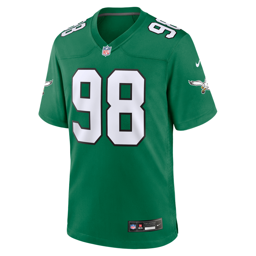 Philadelphia Eagles Jalen Carter Nike White Game Jersey - product image 13