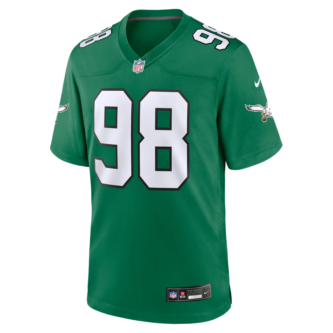 Philadelphia Eagles Jalen Carter Nike White Game Jersey - product image 13