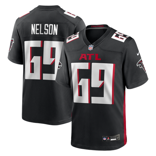 Atlanta Falcons Jack Nelson Nike Black Team Game Jersey - product image 1