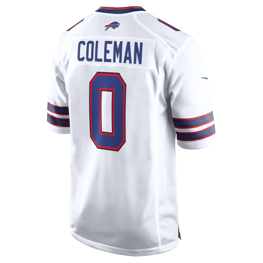 Buffalo Bills Keon Coleman Nike White Game Jersey - product image 3
