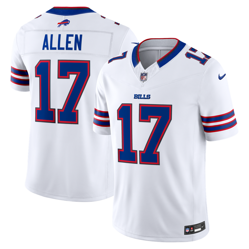 Buffalo Bills Josh Allen Nike White Vapor F.U.S.E. Stitched Limited Jersey - product image 4