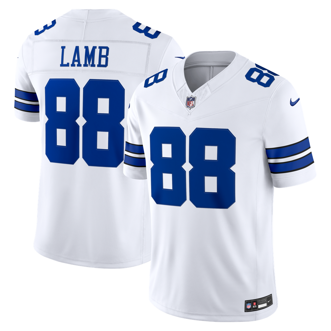 Dallas Cowboys CeeDee Lamb Nike White Vapor F.U.S.E. Stitched Limited Jersey - product image 4