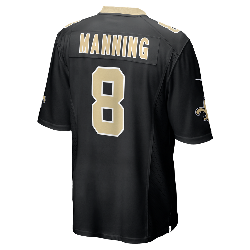 New Orleans Saints Archie Manning Nike Black Game Retired Player Jersey - product image 3