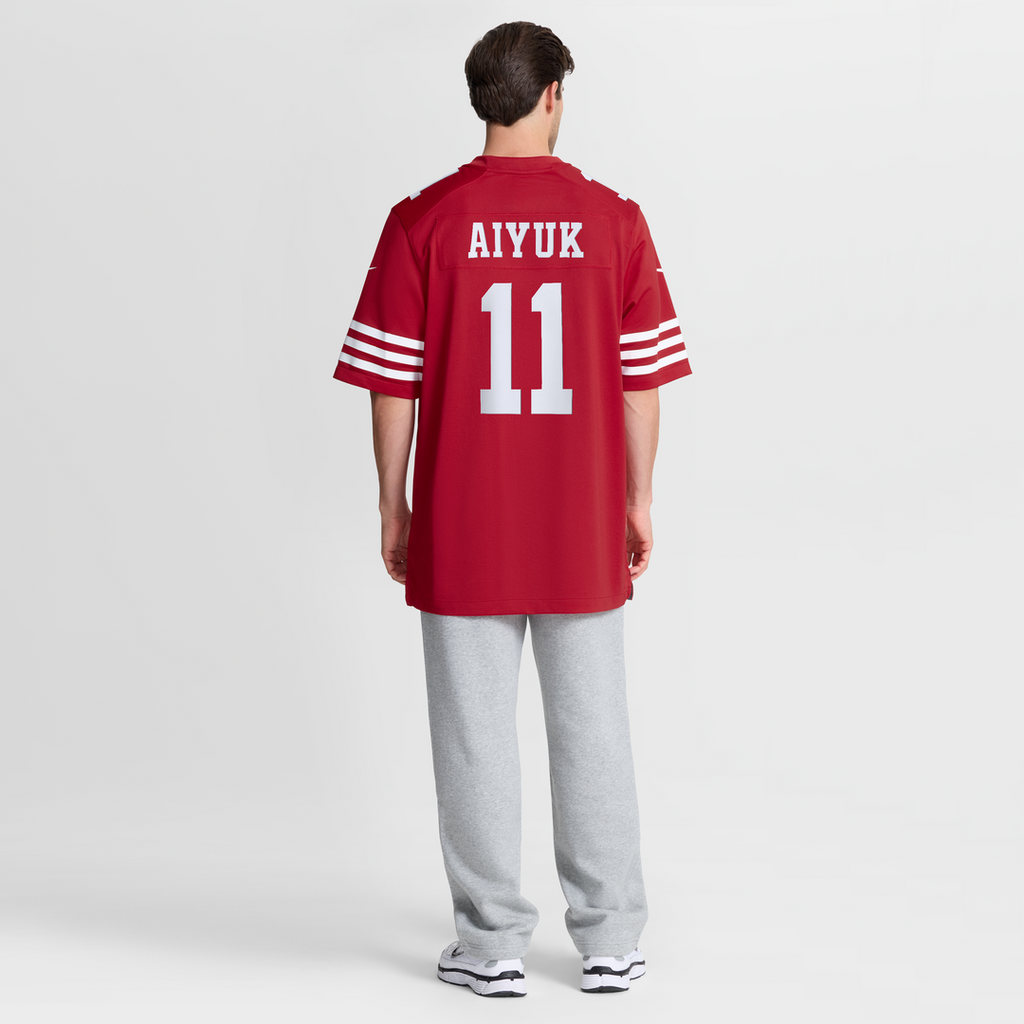 San Francisco 49ers Brandon Aiyuk Nike Scarlet Game Player Jersey - product image 8