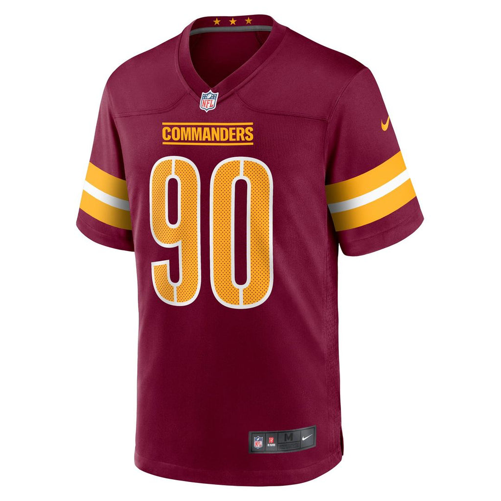 Washington Commanders Javontae Jean-Baptiste Nike Burgundy Game Jersey - product image 2