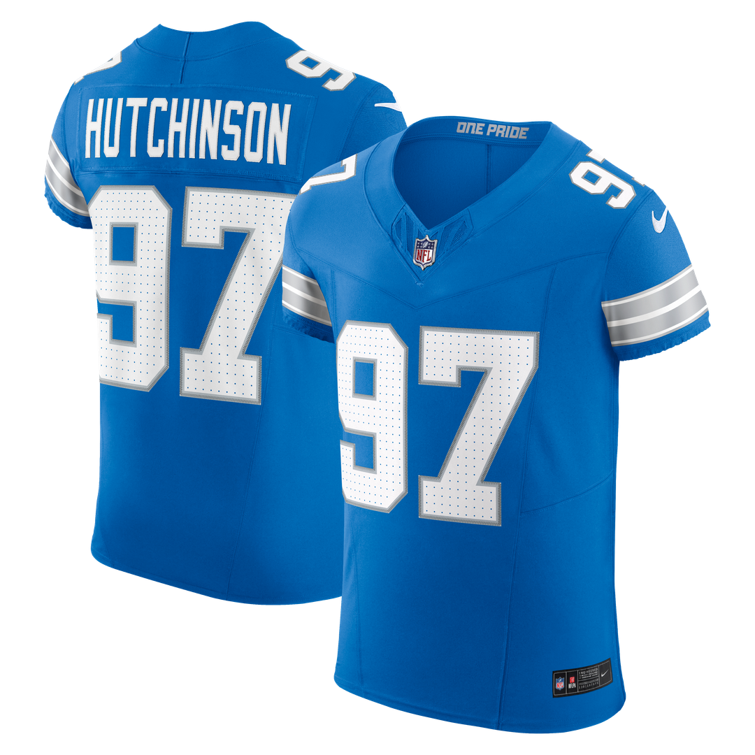 Detroit Lions Aidan Hutchinson Nike Black Alternate Vapor F.U.S.E. Elite Jersey - product image 21