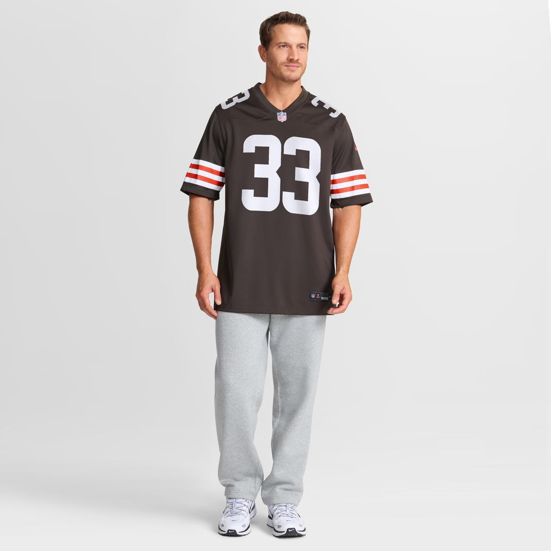 Cleveland Browns Ronnie Hickman Nike Brown Team Game Jersey - product image 7
