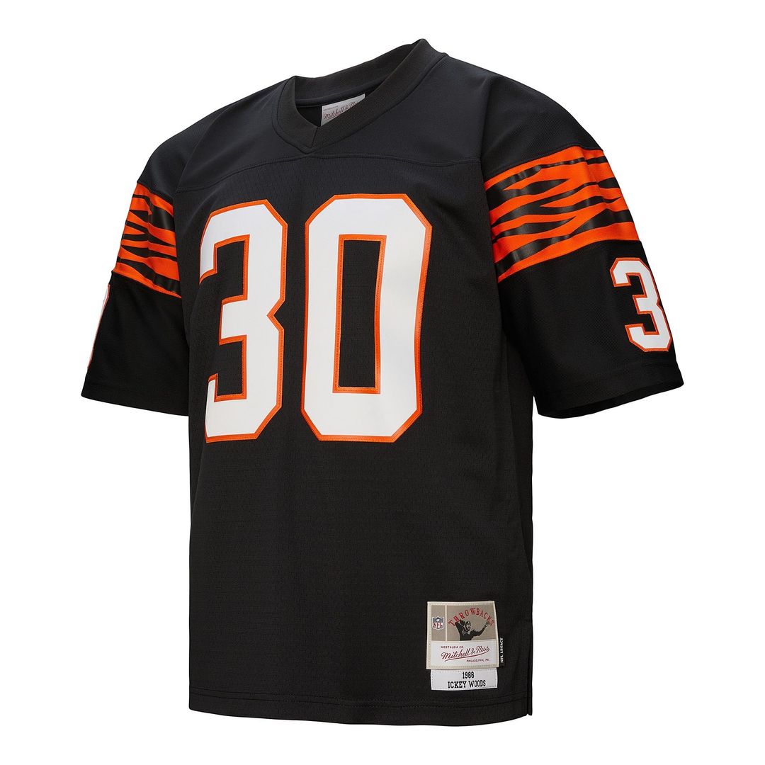 Cincinnati Bengals Ickey Woods Mitchell & Ness Black 1988 Legacy Replica Jersey - product image 7