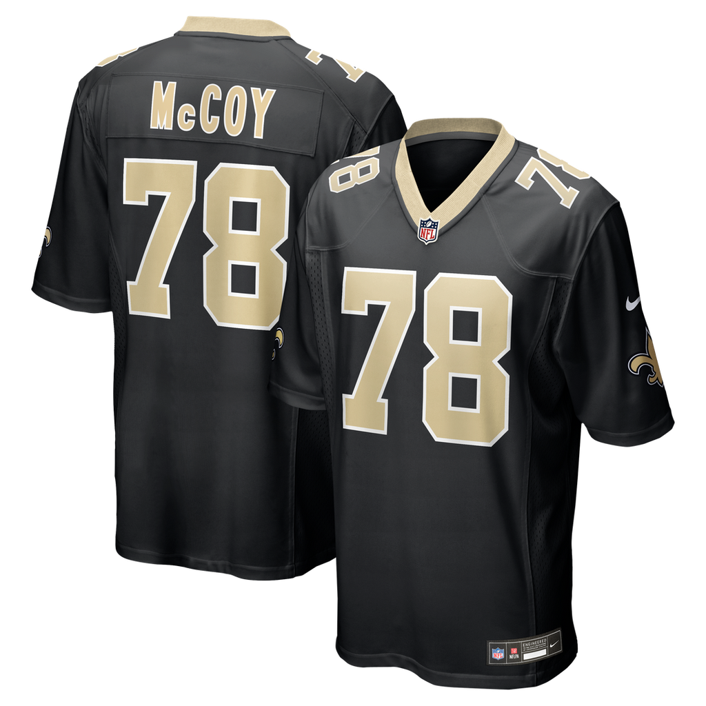 New Orleans Saints Erik Mccoy Nike Black Game Jersey - product image 1