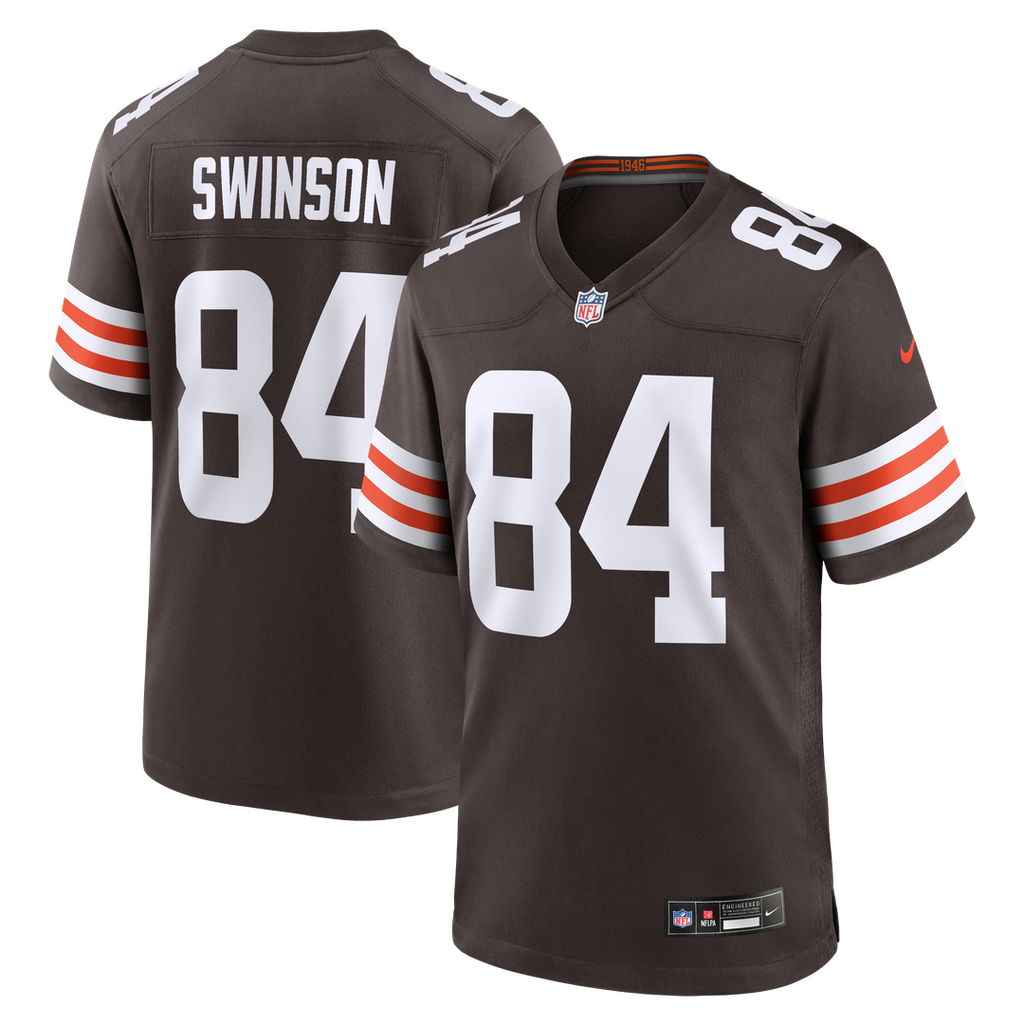 Cleveland Browns Messiah Swinson Nike Brown Team Game Jersey - product image 1
