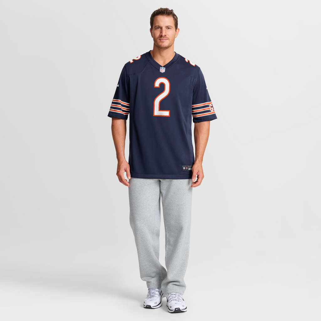 Chicago Bears Coby Bryant Nike Navy Team Game Jersey - product image 4