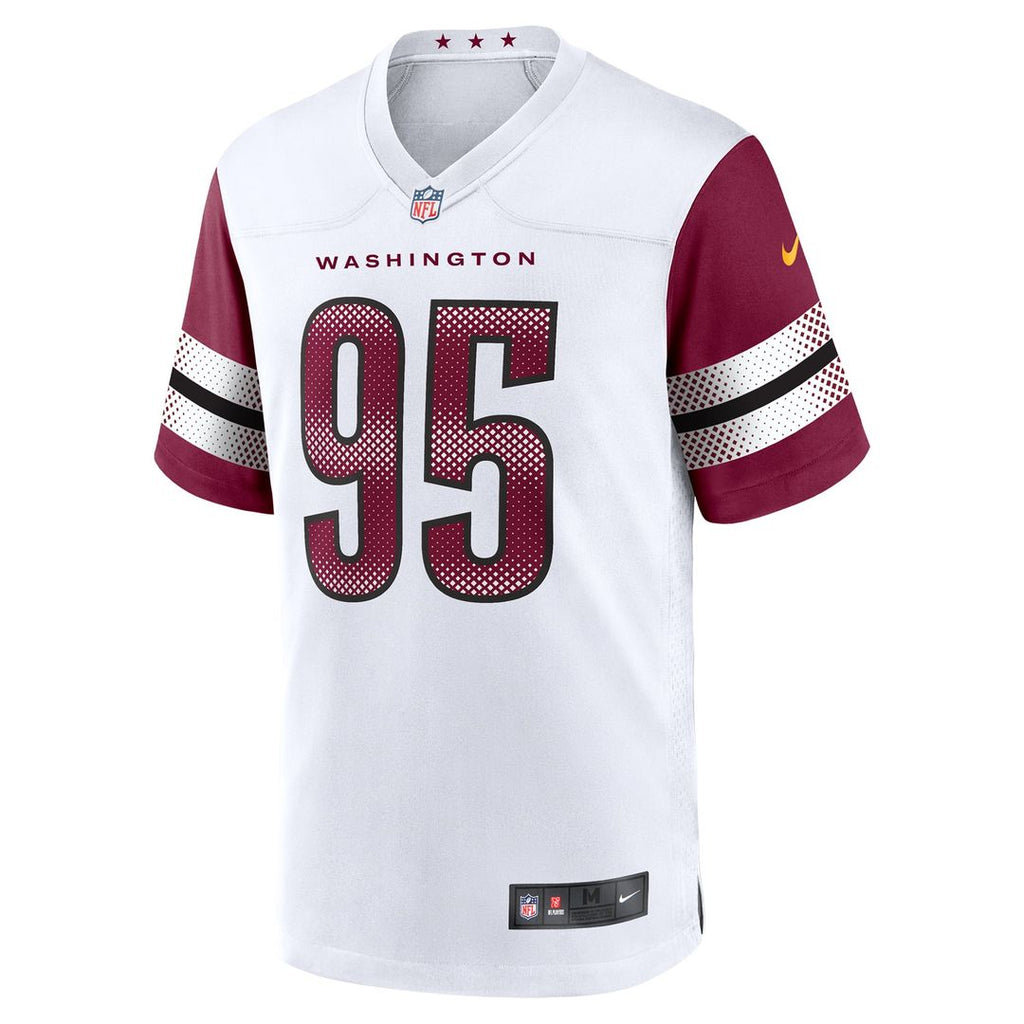Washington Commanders Jer'Zhan Newton Nike White Game Jersey - product image 2