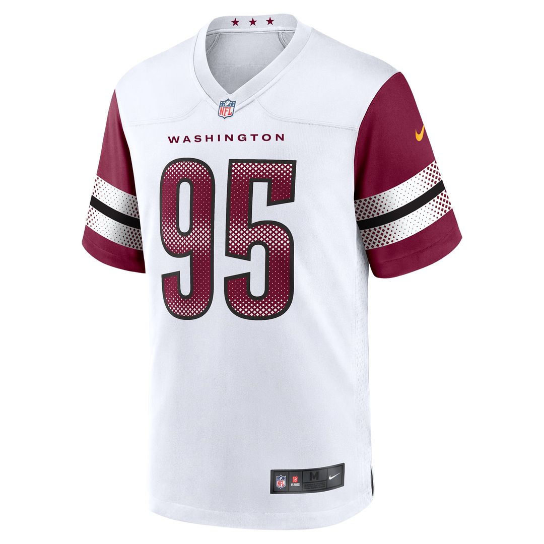 Washington Commanders Jer'Zhan Newton Nike White Game Jersey - product image 2