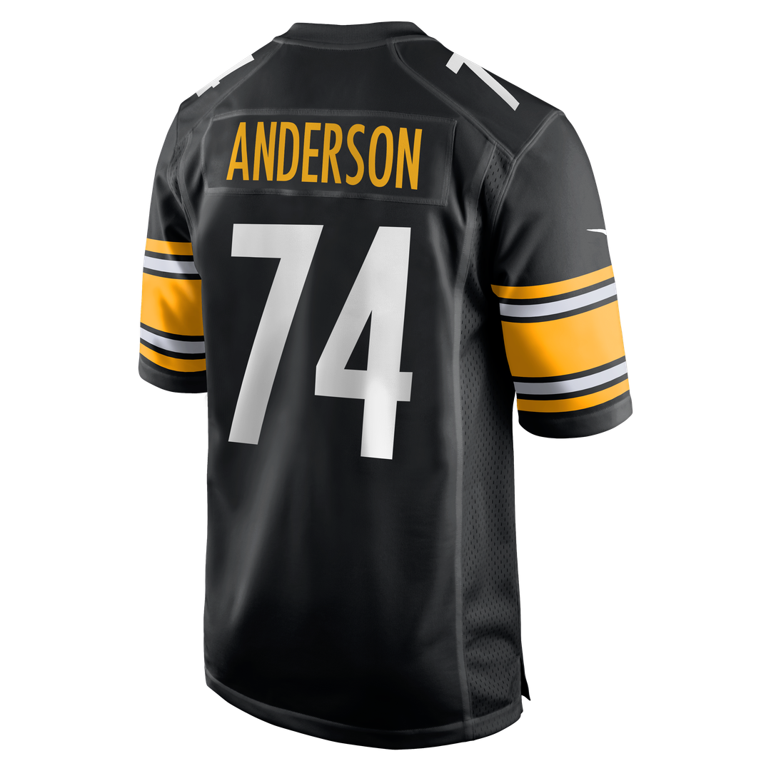 Pittsburgh Steelers Spencer Anderson Nike Black Game Jersey - product image 3