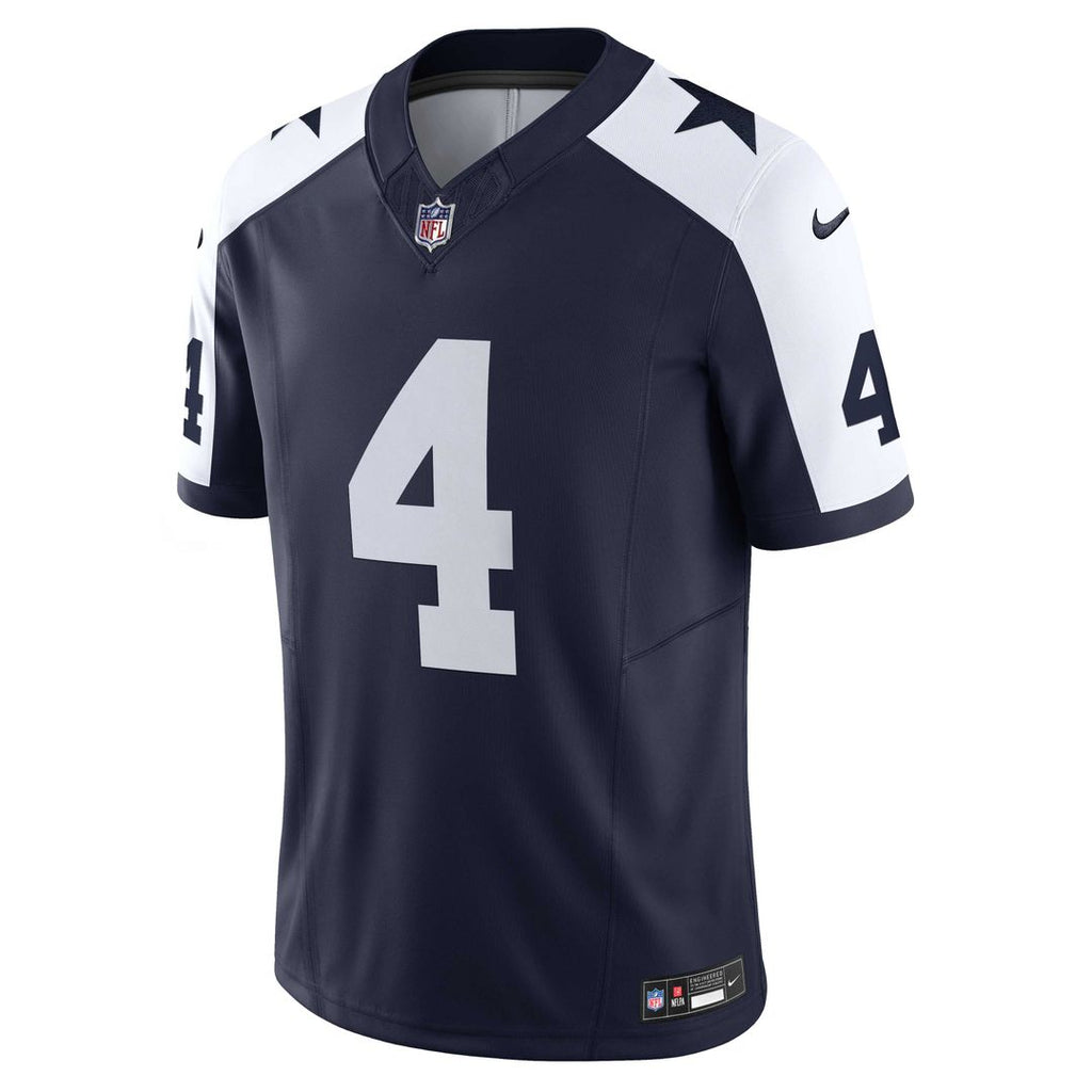 Dallas Cowboys Dak Prescott Nike Navy Vapor F.U.S.E. Limited Jersey - product image 2