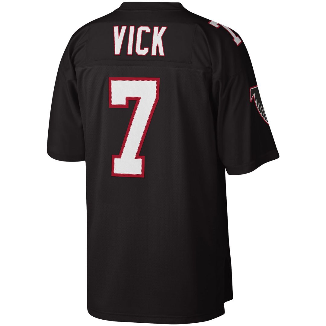 Atlanta Falcons Michael Vick Mitchell & Ness Black Legacy Replica Jersey - product image 3