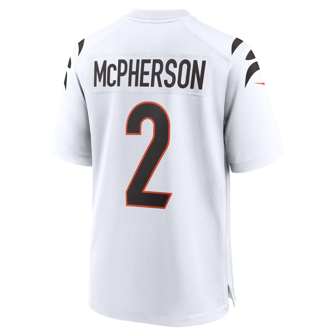 Cincinnati Bengals Evan McPherson Nike White Game Player Jersey - product image 3