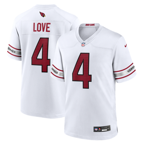 Arizona Cardinals Jeremiyah Love Nike White Game Player Jersey - product image 1