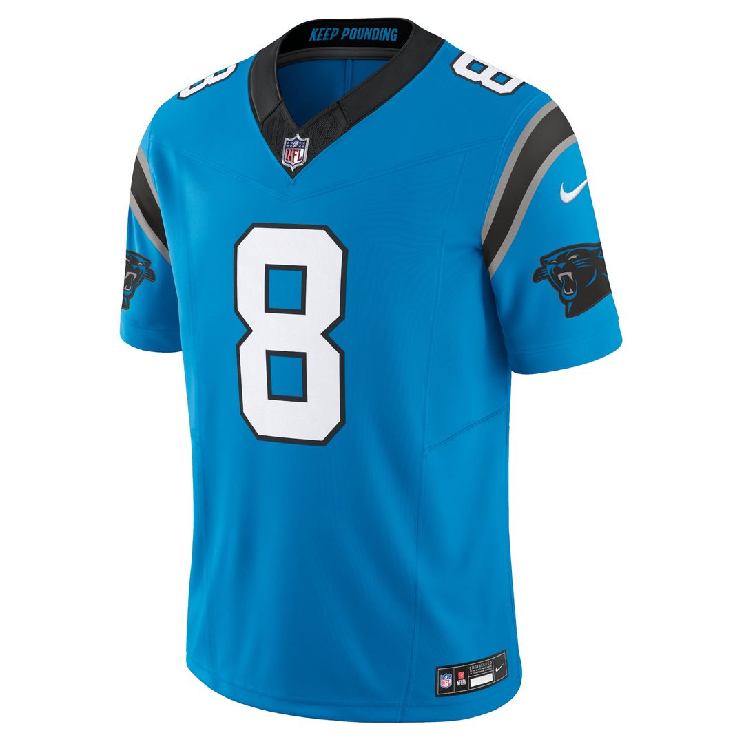 Carolina Panthers Jaycee Horn Nike Blue Vapor F.U.S.E. Limited Jersey - product image 2