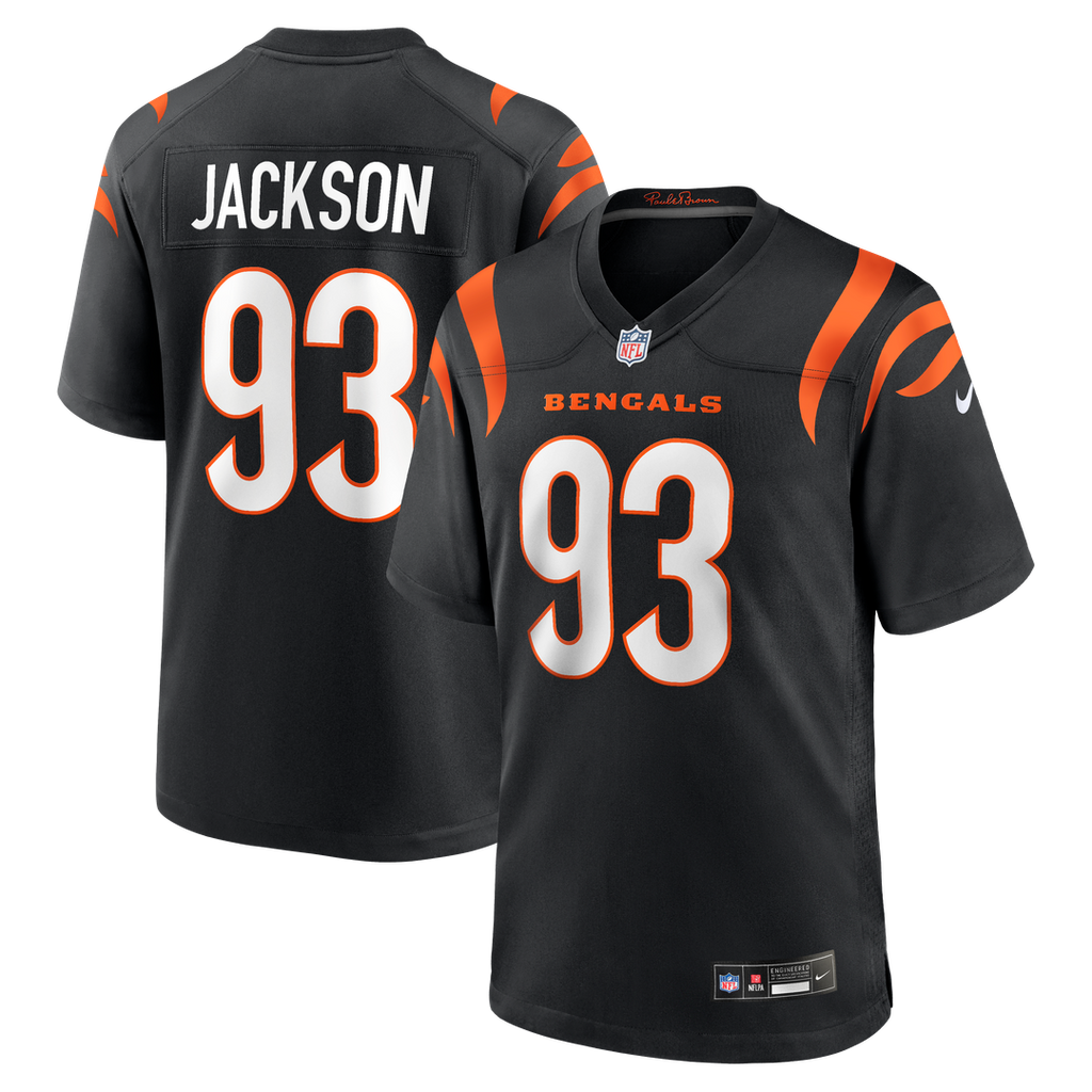 Cincinnati Bengals McKinnley Jackson Nike Black Game Jersey - product image 1