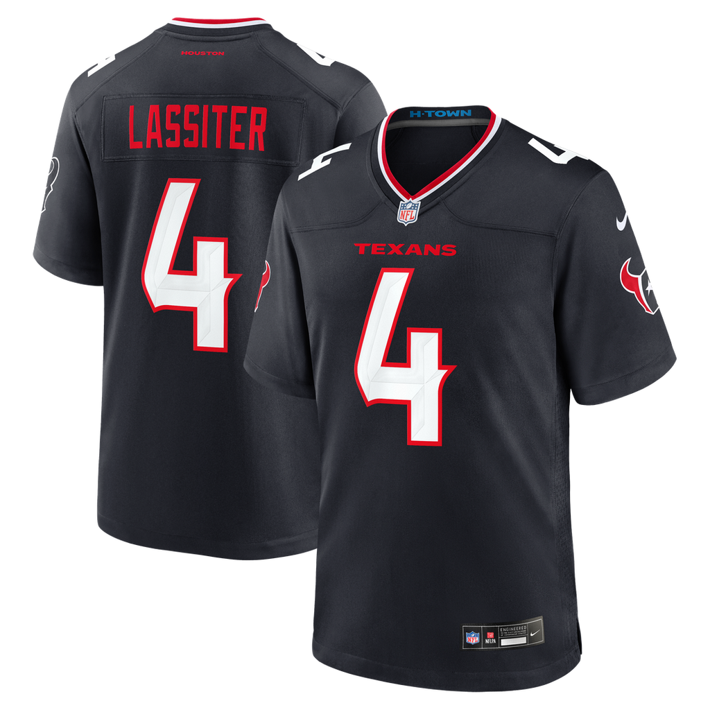 Houston Texans Kamari Lassiter Nike Navy Team Game Jersey - product image 1