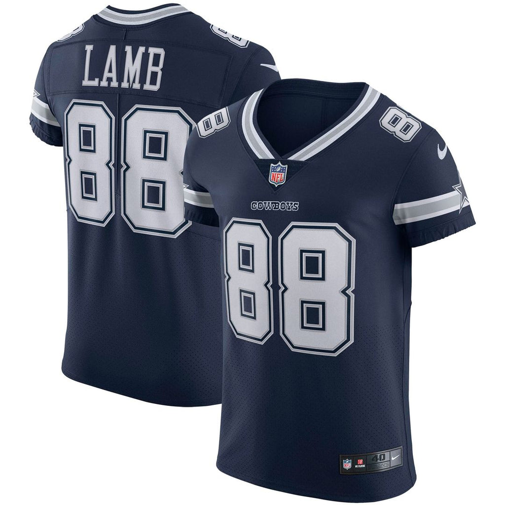 Dallas Cowboys CeeDee Lamb Nike Navy Vapor Elite Jersey - product image 1