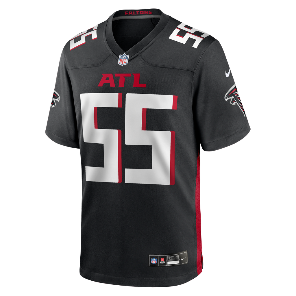 Atlanta Falcons John Abraham Nike Black Game Retired Player Jersey - product image 2
