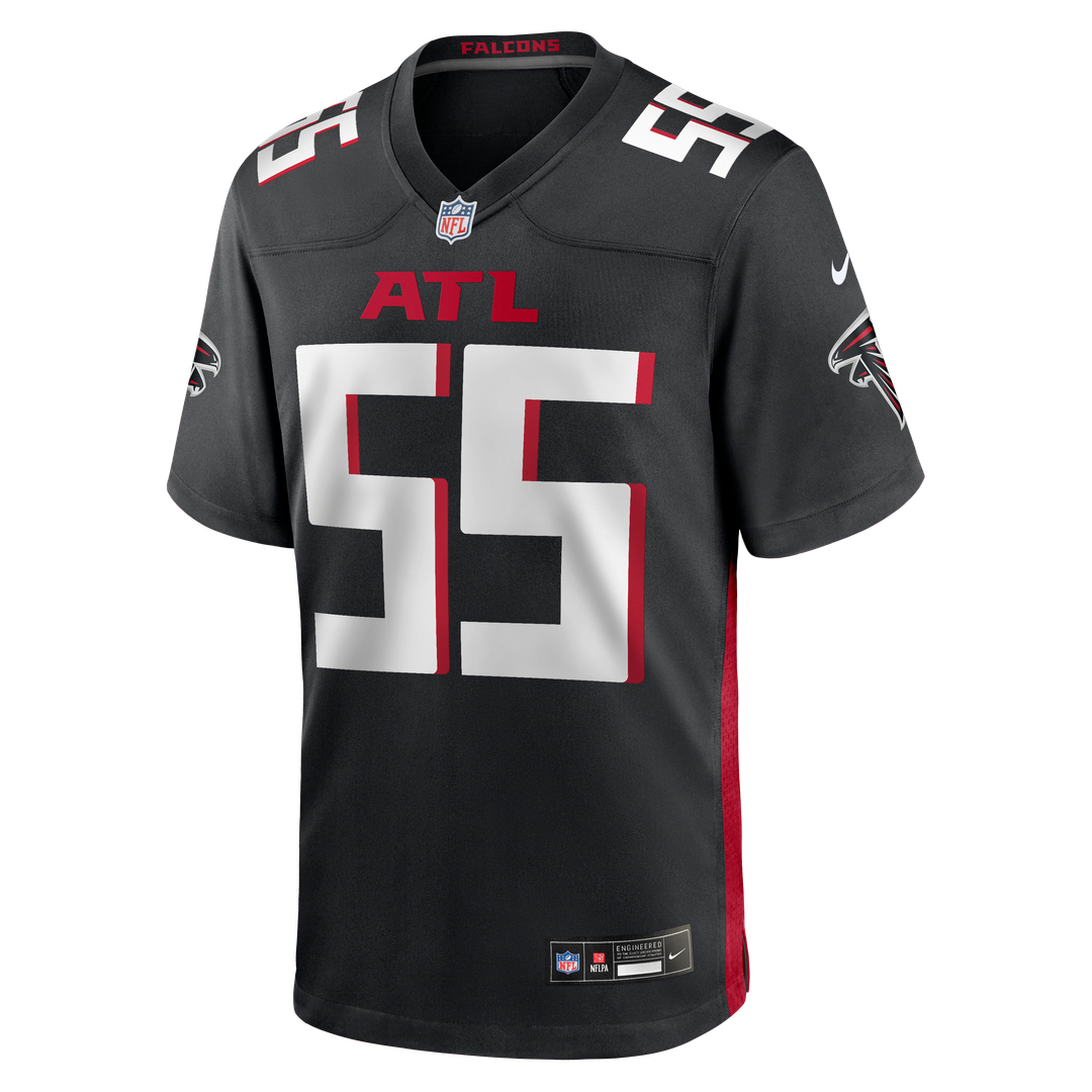 Atlanta Falcons John Abraham Nike Black Game Retired Player Jersey - product image 2
