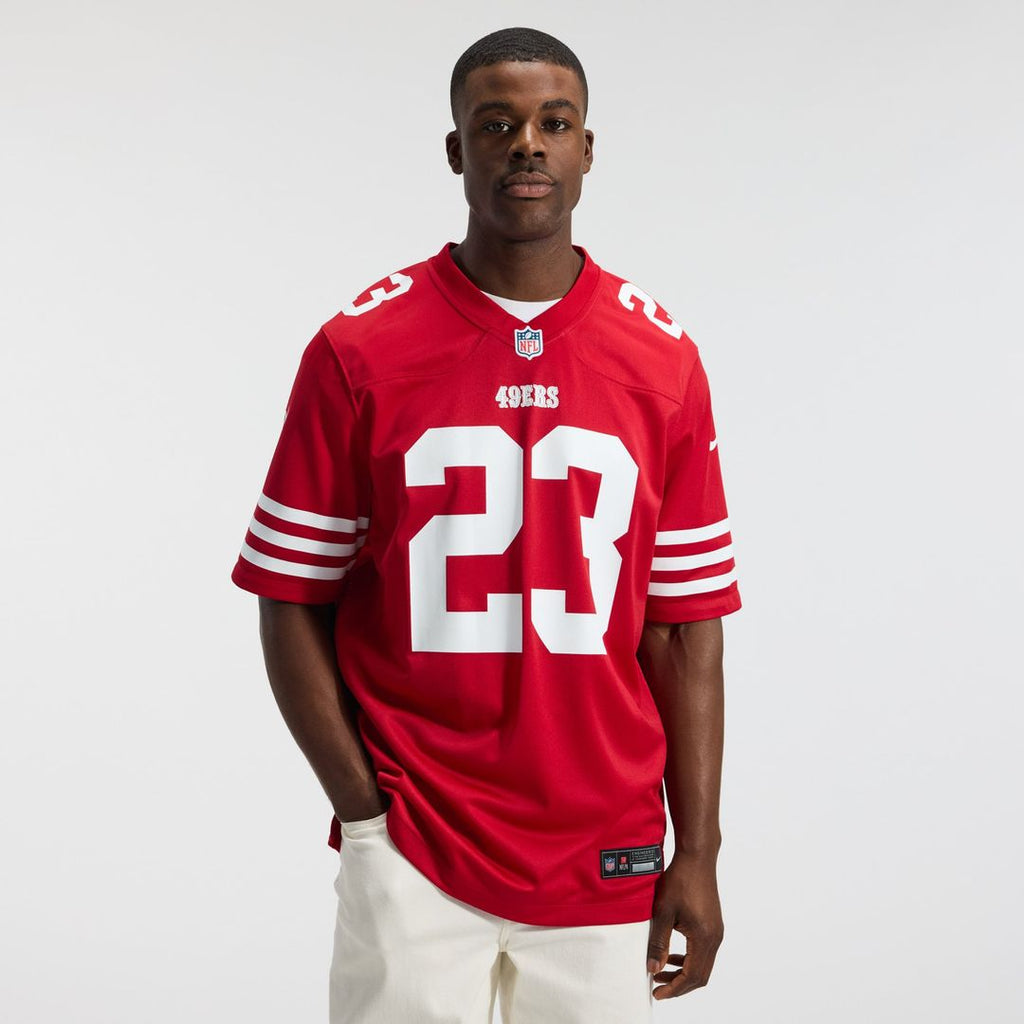 San Francisco 49ers Christian McCaffrey Nike Scarlet Game Player Jersey - product image 16
