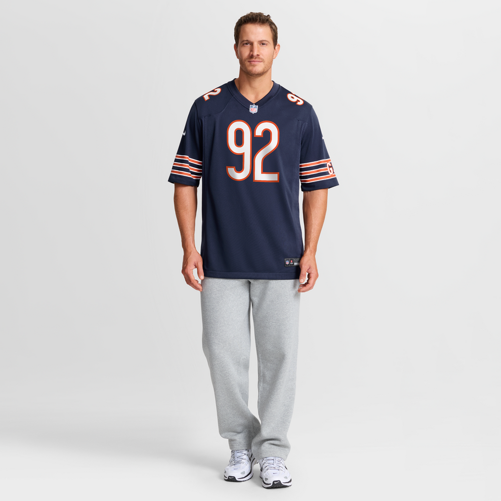 Chicago Bears Daniel Hardy Nike Navy Team Game Jersey - product image 7