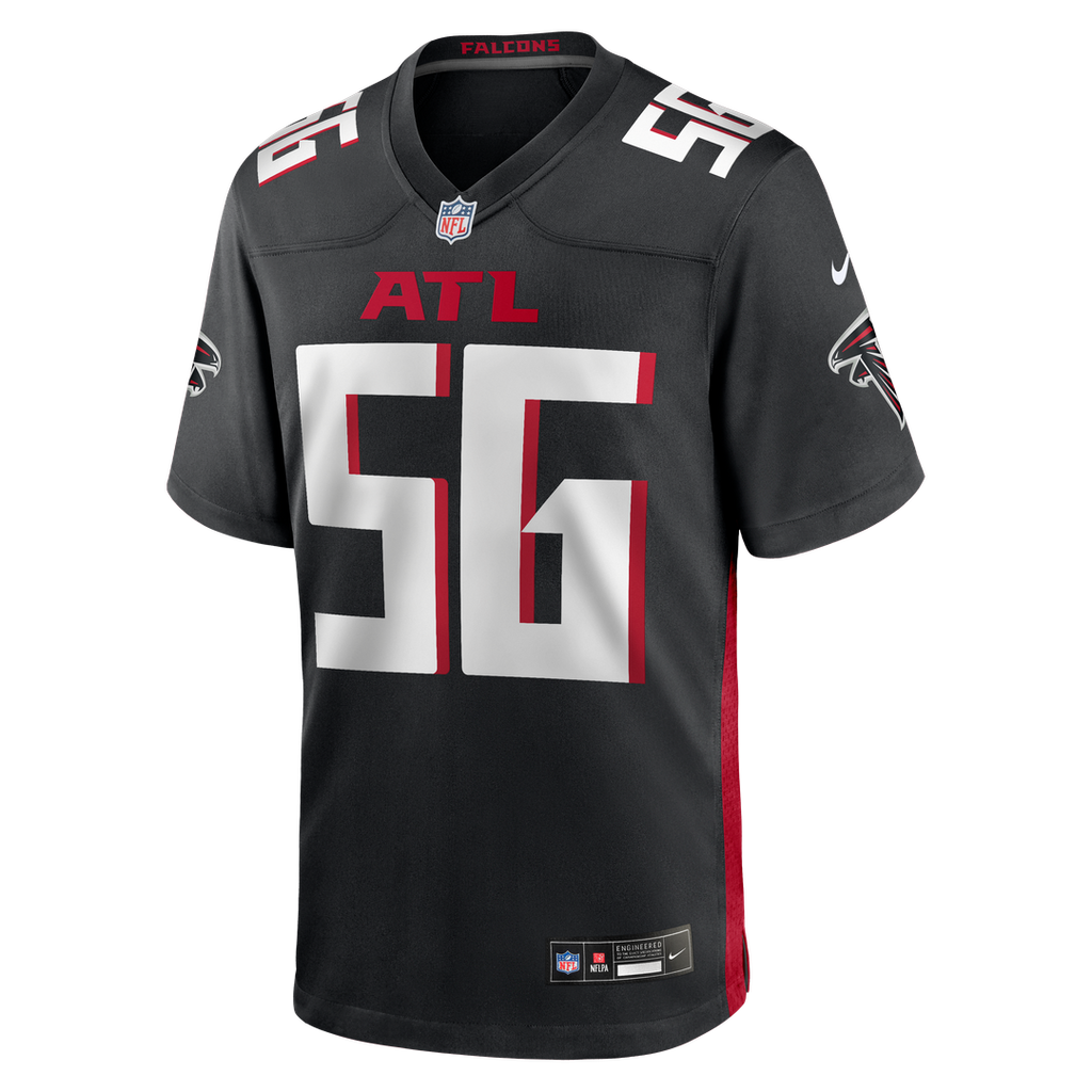 Atlanta Falcons Keith Brooking Nike Black Game Retired Player Jersey - product image 2