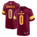 Washington Commanders Mike Sainristil Nike Burgundy Game Jersey - product image 1