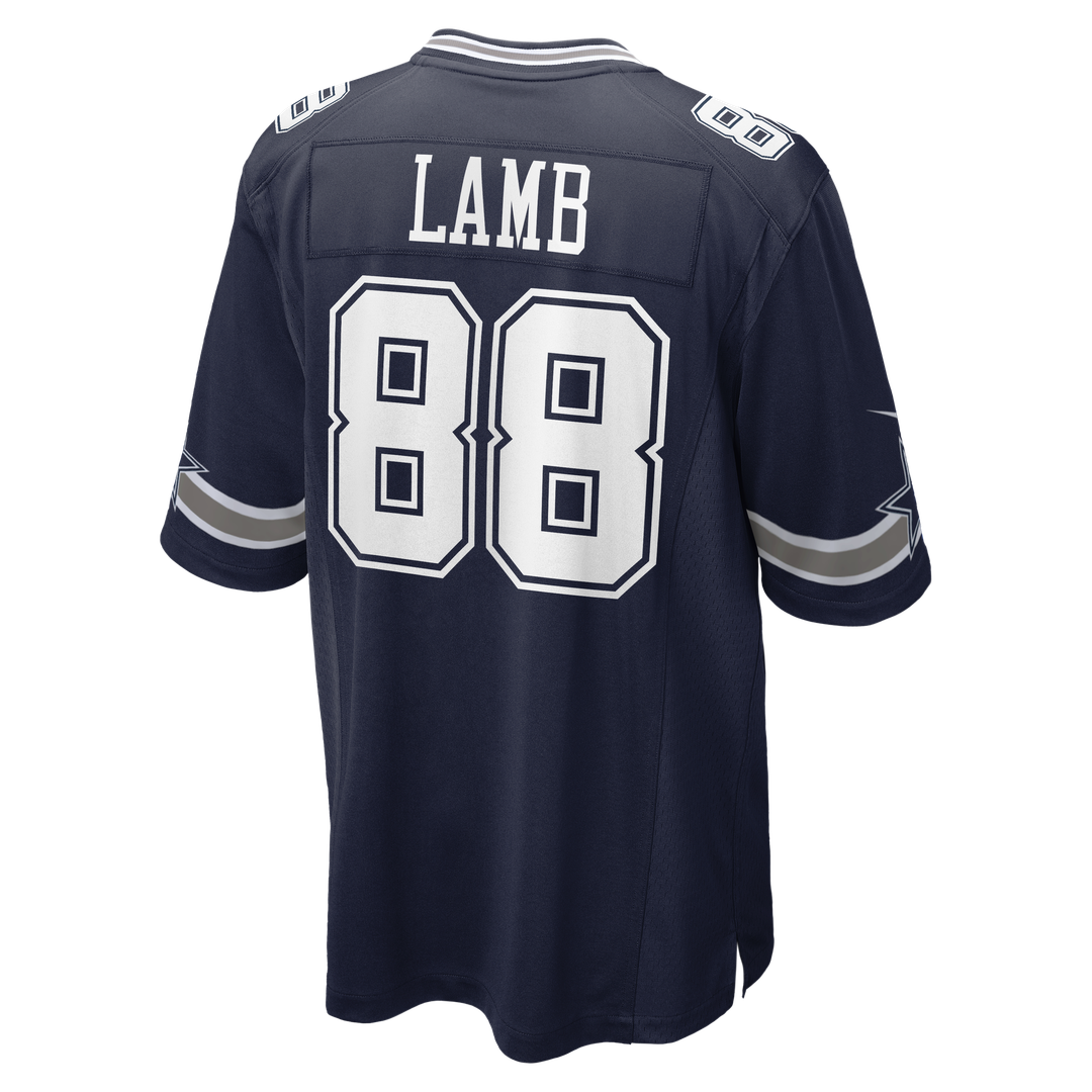 Dallas Cowboys CeeDee Lamb Nike Navy Game Jersey - product image 3