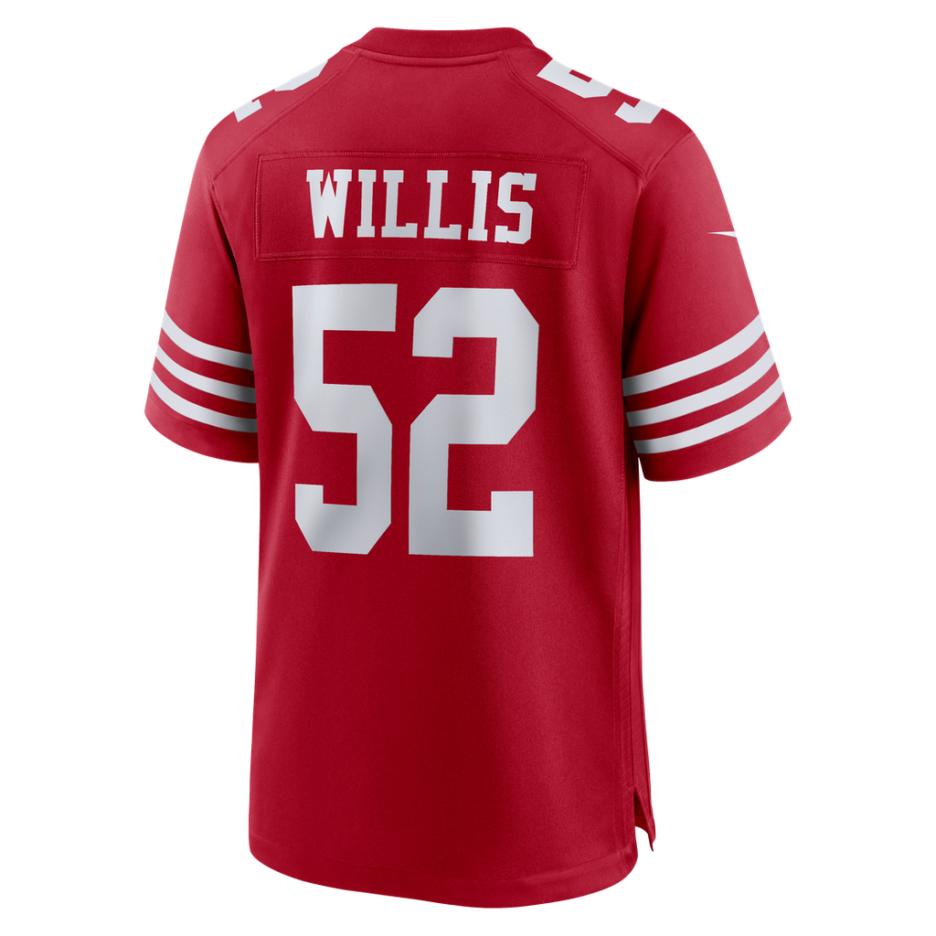 San Francisco 49ers Patrick Willis Nike Scarlet Retired Player Game Jersey - product image 3