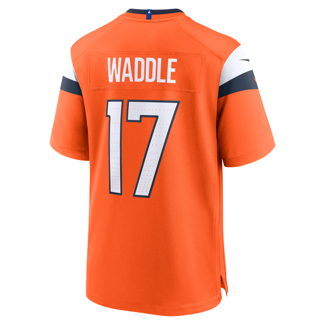 Denver Broncos Jaylen Waddle Nike Orange Game Jersey - product image 3