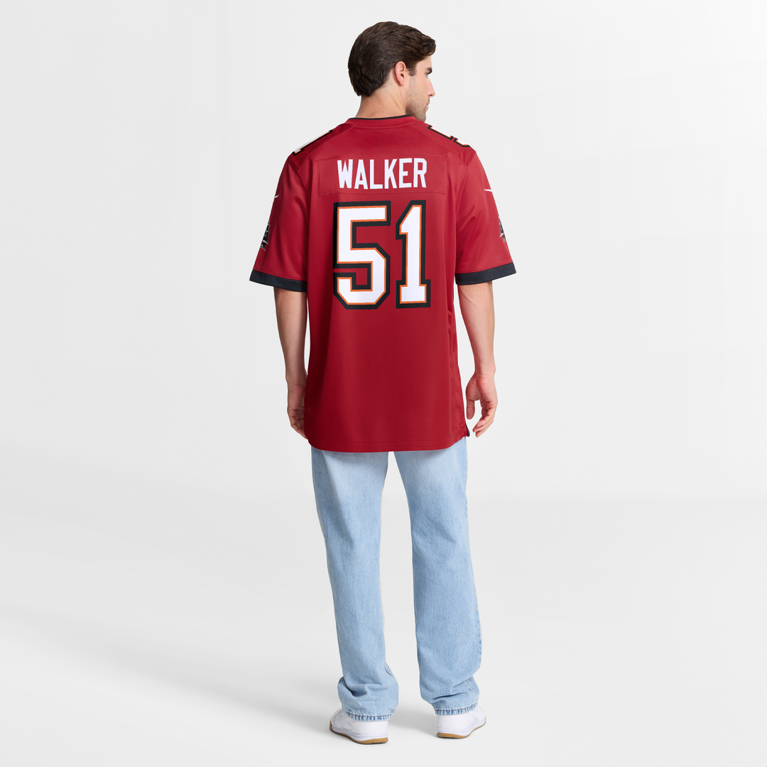 Tampa Bay Buccaneers David Walker Nike Red Team Game Jersey - product image 8