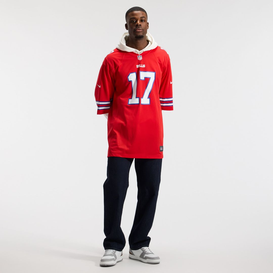 Buffalo Bills Josh Allen Nike Red Alternate Game Player Jersey - product image 5