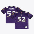 Baltimore Ravens Ray Lewis Mitchell & Ness Purple 1996 Authentic Throwback Jersey - product image 1