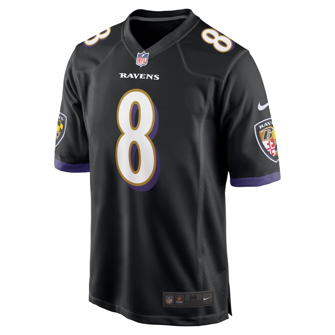 Baltimore Ravens Lamar Jackson Nike Purple Alternate Game Jersey - product image 14