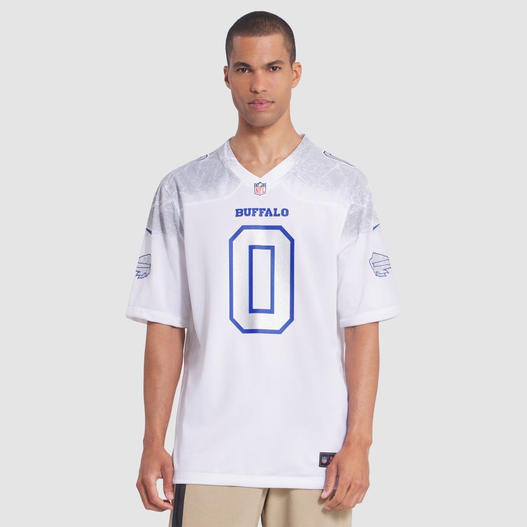 Buffalo Bills Keon Coleman Nike White Rivalries Collection Game Jersey - product image 4