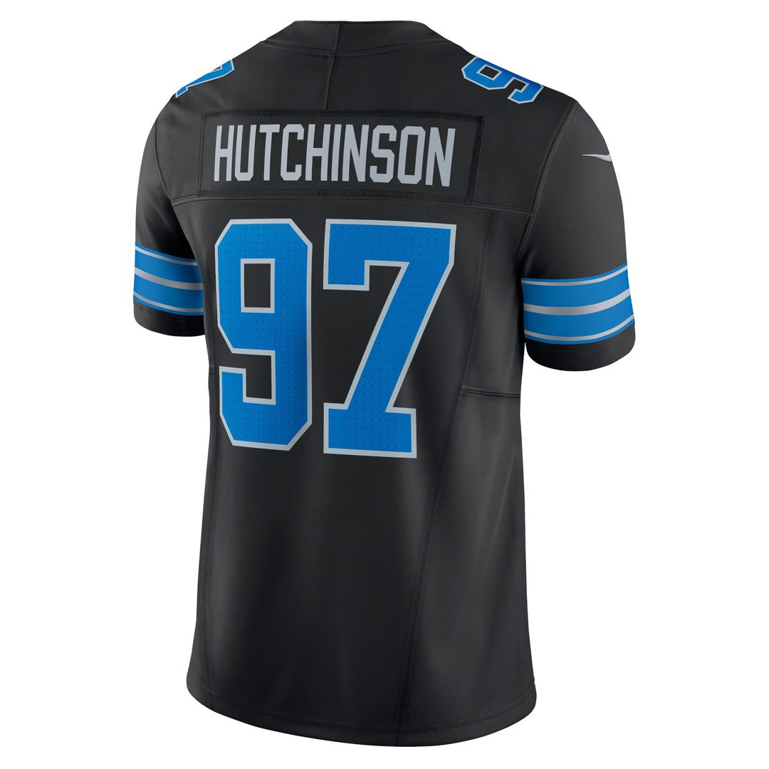 Detroit Lions Aidan Hutchinson Nike Black 2nd Alternate Vapor F.U.S.E. Limited Jersey - product image 3