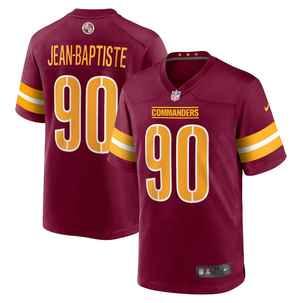 Washington Commanders Javontae Jean-Baptiste Nike Burgundy Game Jersey - product image 1